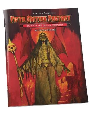 Fifth Edition Fantasy #28: Beneath the Isle of the Serpents - Scott Moore - cover