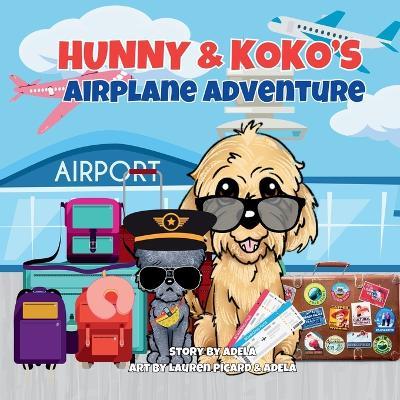 Hunny & Koko's Airplane Adventure - Adela - cover