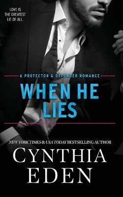 When He Lies - Cynthia Eden - cover