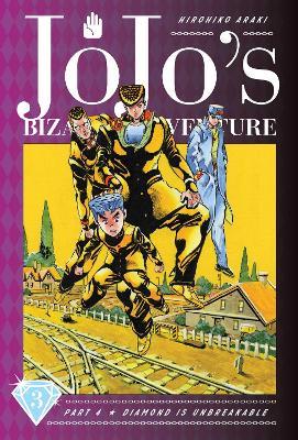 JoJo's Bizarre Adventure: Part 4--Diamond Is Unbreakable, Vol. 3 - Hirohiko Araki - cover