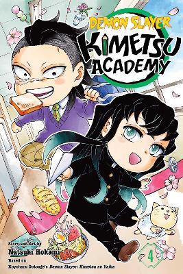 Demon Slayer: Kimetsu Academy, Vol. 4 - Koyoharu Gotouge,Natsuki Hokami - cover