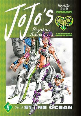 JoJo's Bizarre Adventure: Part 6--Stone Ocean, Vol. 8 - Hirohiko Araki - cover