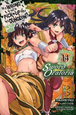 Is It Wrong to Try to Pick Up Girls in a Dungeon? On the Side: Sword Oratoria, Vol. 14 (manga) - Andrew Gaippe,Barri Shrager,Fujino Omori - cover
