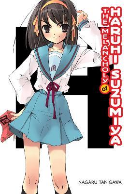 The Melancholy of Haruhi Suzumiya (light novel) - Nagaru Tanigawa - cover