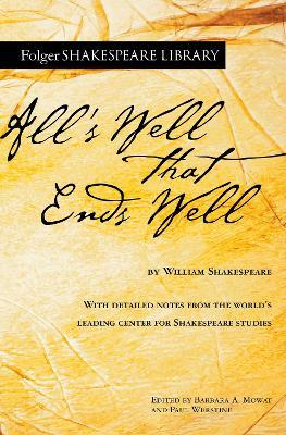 All's Well That Ends Well - William Shakespeare - cover