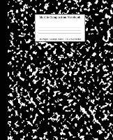 Marble Composition Notebook College Ruled: Black Marble Notebooks, School Supplies, Notebooks for School - Young Dreamers Press - cover