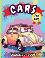 Cars Coloring Book For Kids: Top Supercars Colouring Book for Children Ages 4-12