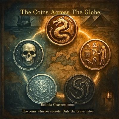 The Coins Across The Globe: The coins whisper secrets. Only the brave listen - Belinda Chavremootoo - cover