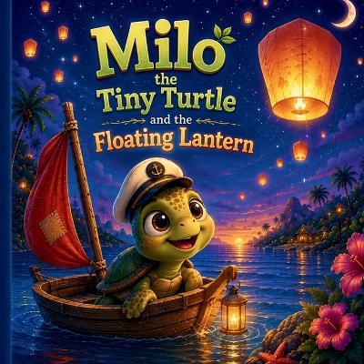 Milo the Tiny Turtle and the Floating Lantern - J Rowan Cole - cover