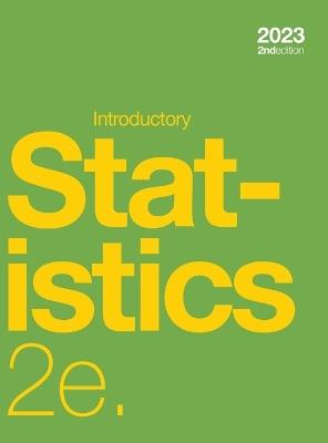 Introductory Statistics 2e (hardcover, full color) - Barbara Illowsky,Susan Dean - cover