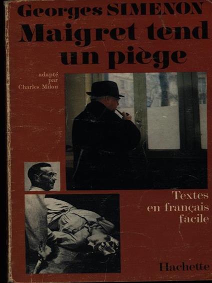Maigret tend un piege - Georges Simenon - copertina