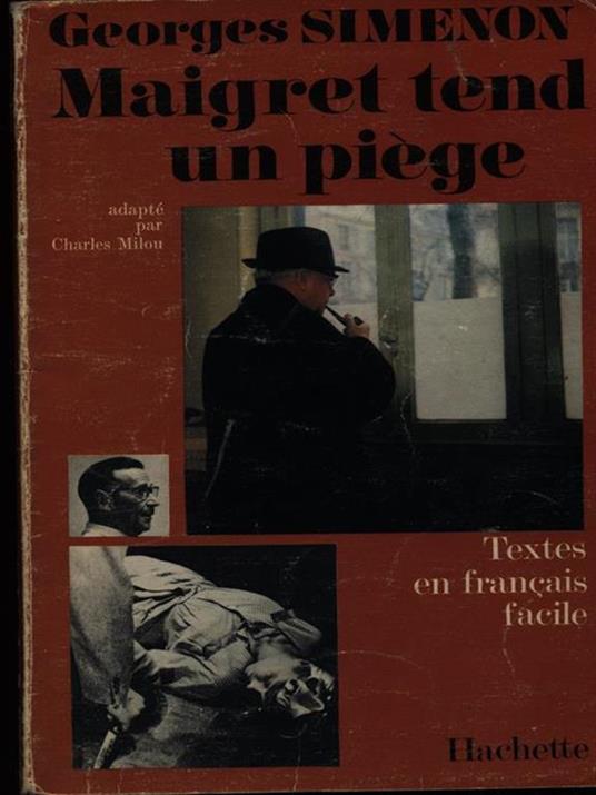 Maigret tend un piege - Georges Simenon - copertina