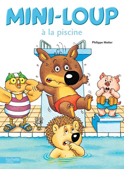Mini-Loup à la piscine - Philippe Matter - ebook