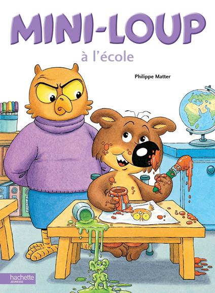 Mini-Loup à l'école - Philippe Matter - ebook