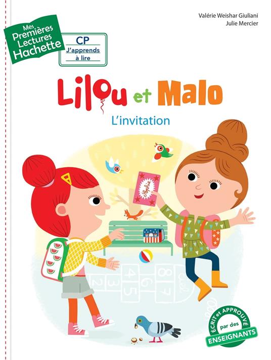 Lilou et Malo - L'invitation - Weishar Giuliani Valérie,Julie Mercier - ebook