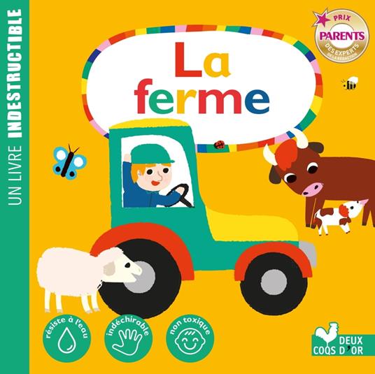 La ferme - livre indestructible - Mathilde Paris,Olivia Cosneau - ebook