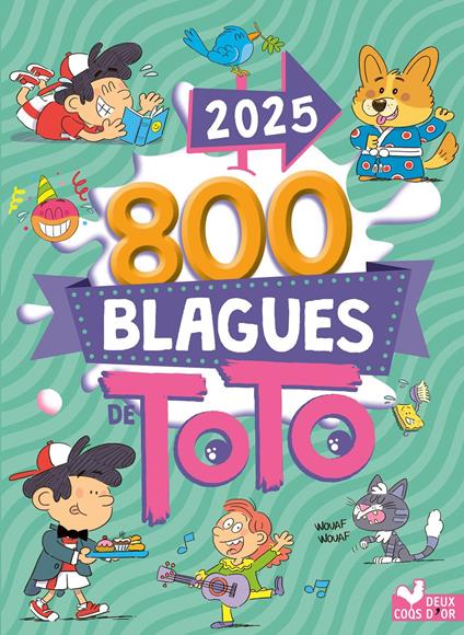 800 blagues de Toto 2025 - Collectif - ebook