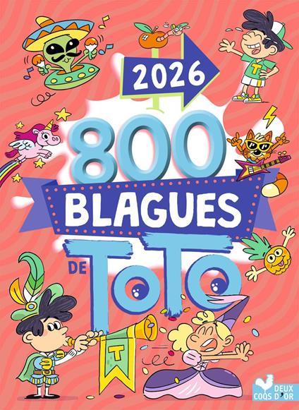 800 blagues de Toto 2026 - Collectif - ebook