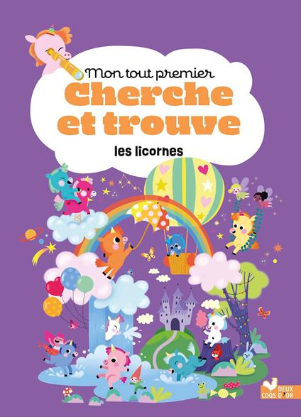 Mon tout premier cherche et trouve les licornes - Heloise Mab - ebook