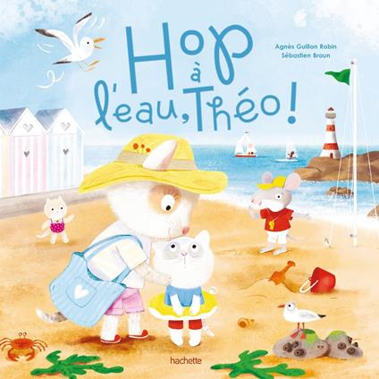 Hop à l'eau, Théo ! - Agnès Guillon Robin - ebook