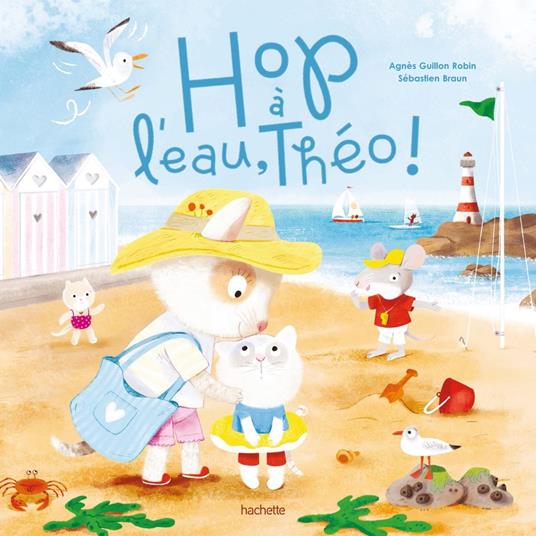 Hop à l'eau, Théo ! - Agnès Guillon Robin - ebook