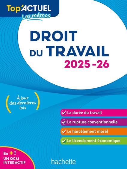 Top'Actuel Droit du travail 2025-2026