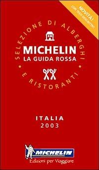 Italia 2003. La guida rossa - copertina