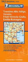 Trentino Alto Adige, Friuli Venezia Giulia, Emilia Romagna 1:400.000