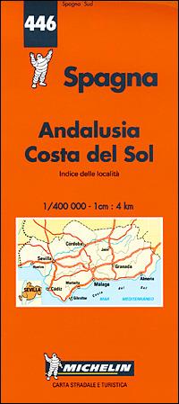 Espana. Andalucia, Costa del Sol 1:400.000 - copertina