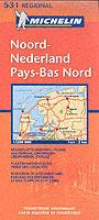 Noord-Nederland-Pays-Bas nord 1:200.000