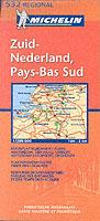 Zuid-Nederland, Pays-Bas sud 1:200.000