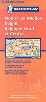 Belgique nord & centre-Noord & midden België 1:200.000