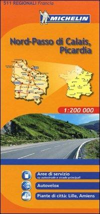 Nord-Passo di Calais, Picardia 1:200.000 - copertina