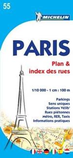 Paris. Planes et index 1:10.000
