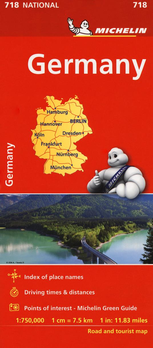 Allemagne-Germany 1:750.000 - copertina