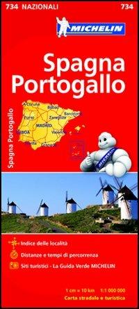 Spagna Portogallo 1:1.000.000 - copertina