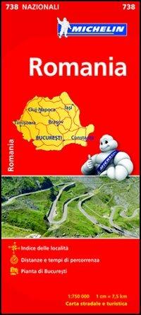 Romania 1:750.000 - copertina