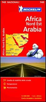 Africa nord-est, Arabia 1:4.000.000