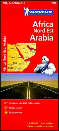 Africa nord-est, Arabia 1:4.000.000 - copertina