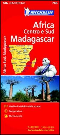 Africa Centro e Sud, Madagascar 1:4.000.000 - copertina