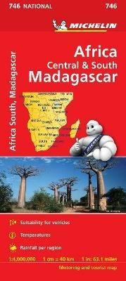 Africa Central & South, Madagascar 1:4.000.000 - copertina