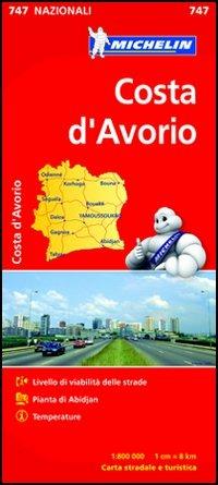 Costa d'Avorio 1:800.000 - copertina