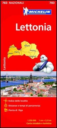 Lettonia 1:350.000 - copertina