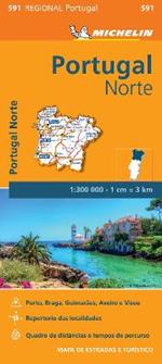 Portugal norte 1:300.000