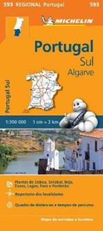 Portugal sul. Algarve 1:300.000