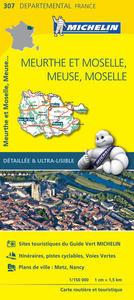 Libro in inglese Meuse Meurthe-et-Moselle  Moselle  - Michelin Local Map 307: Map  - Michelin
