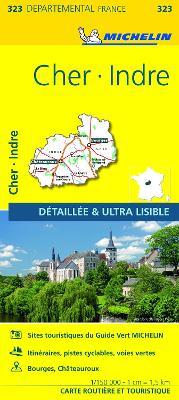 Cher, Indre - Michelin Local Map 323 - Michelin - cover