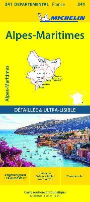 Alpes-Maritimes - Michelin Local Map 341 - Michelin - cover
