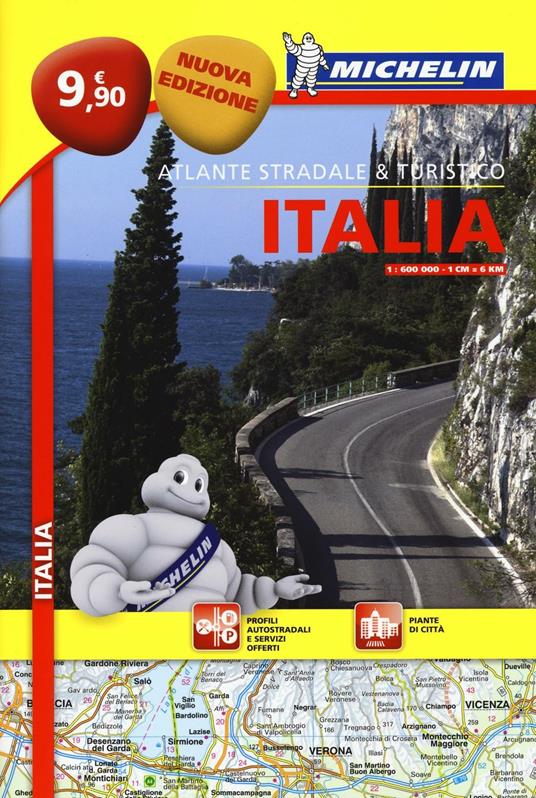 Italia. Atlante stradale e turistico 1:600.000 - copertina