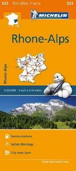 Rhône, Alpes-Rhone, Alps 1:200.000